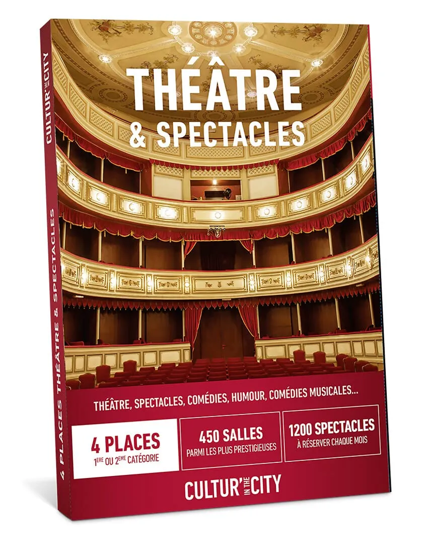Cultur’In The City Théâtre Premium coffret 4 places
