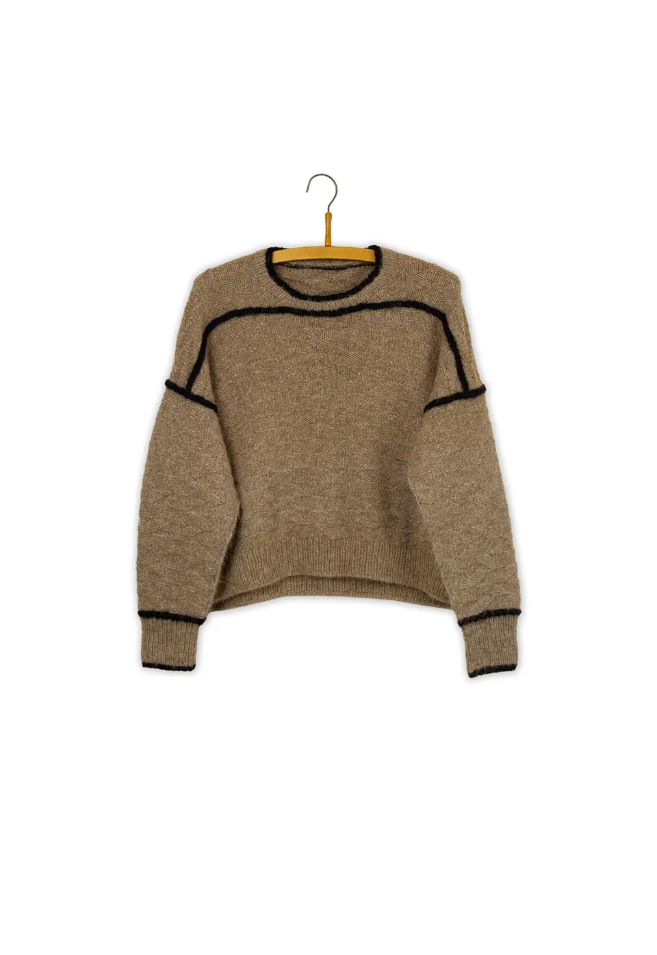 Isager Zoe Loop Sweater kit pull laine