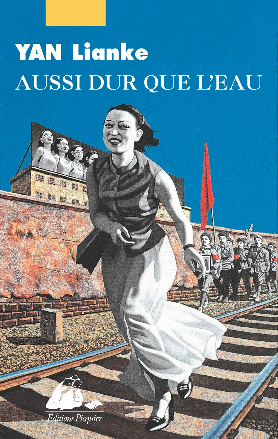 Éditions Picquier Aussi dur que l’eau livre roman japonais
