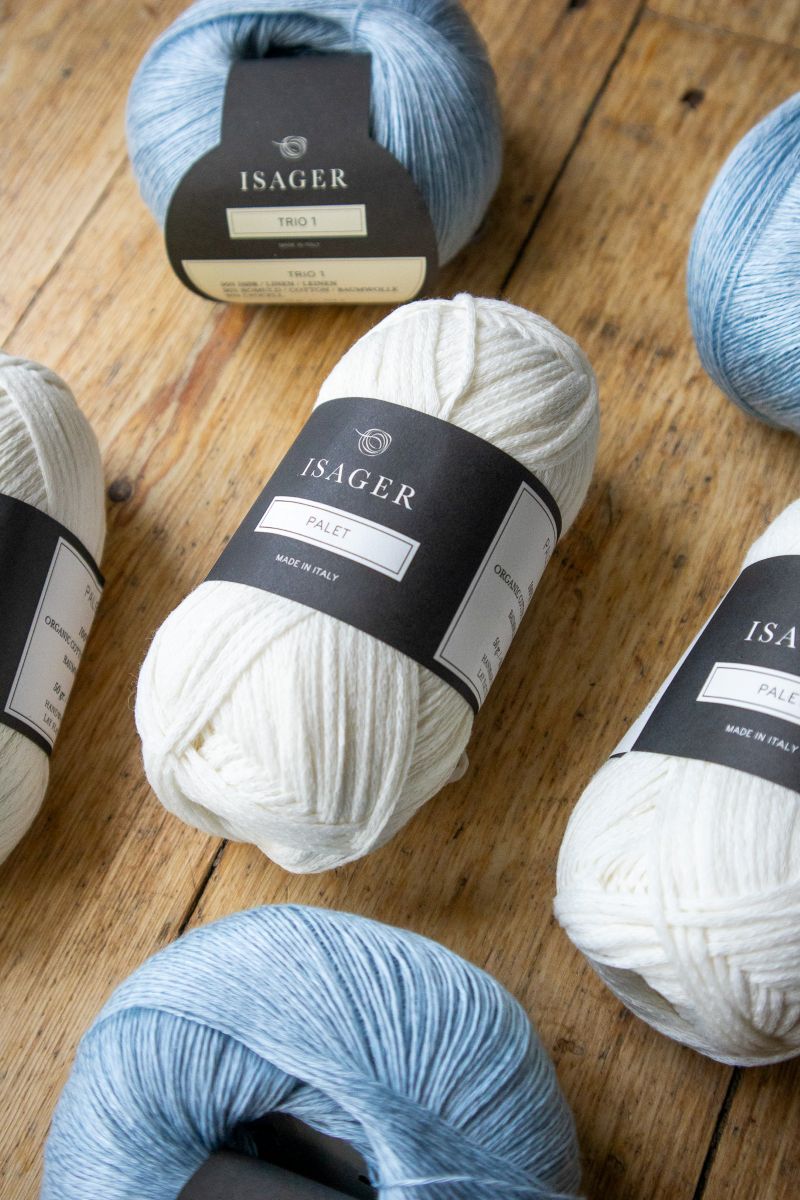 Isager Driftwood Palet Trio 1 kit tricot laine