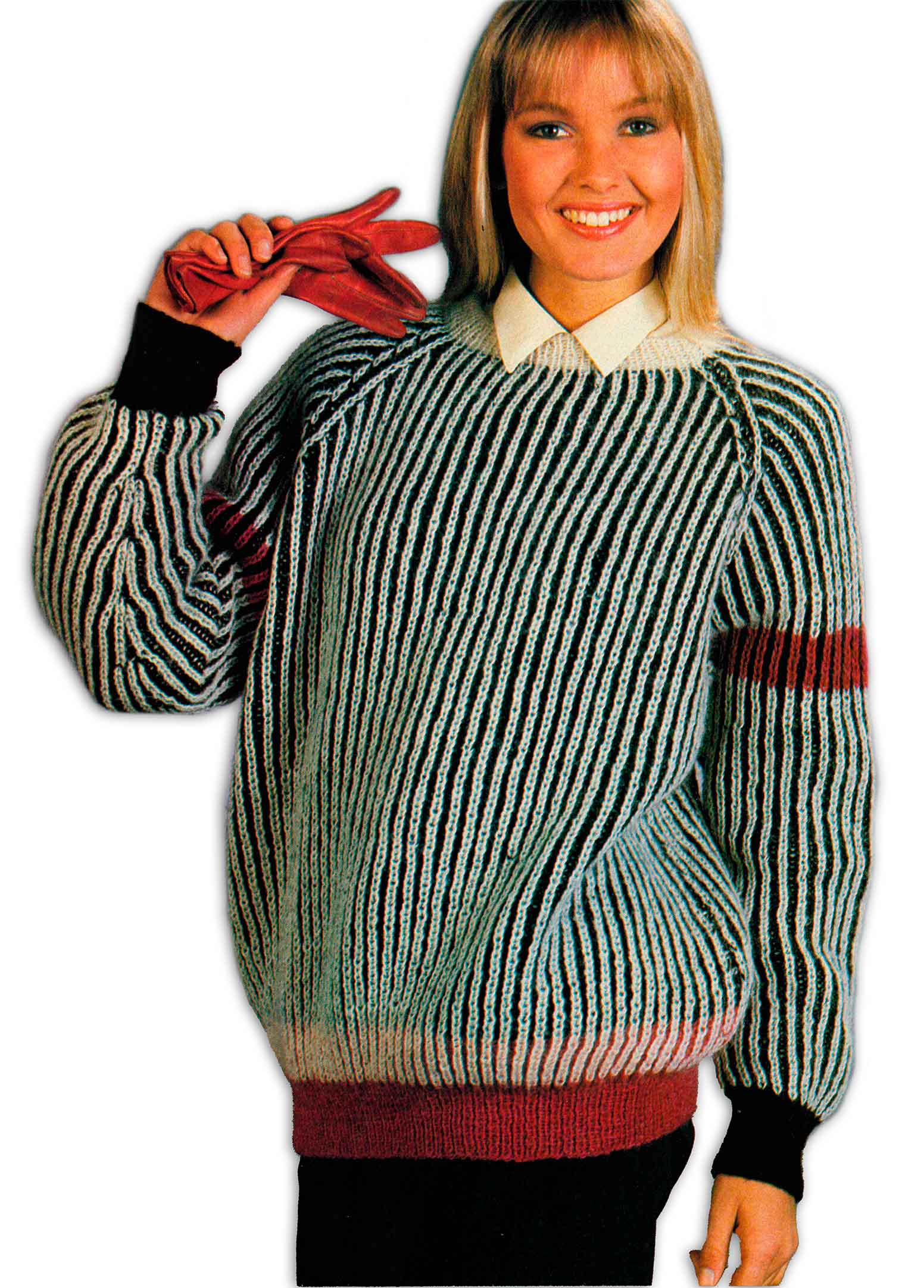Isager David kit tricot pull homme