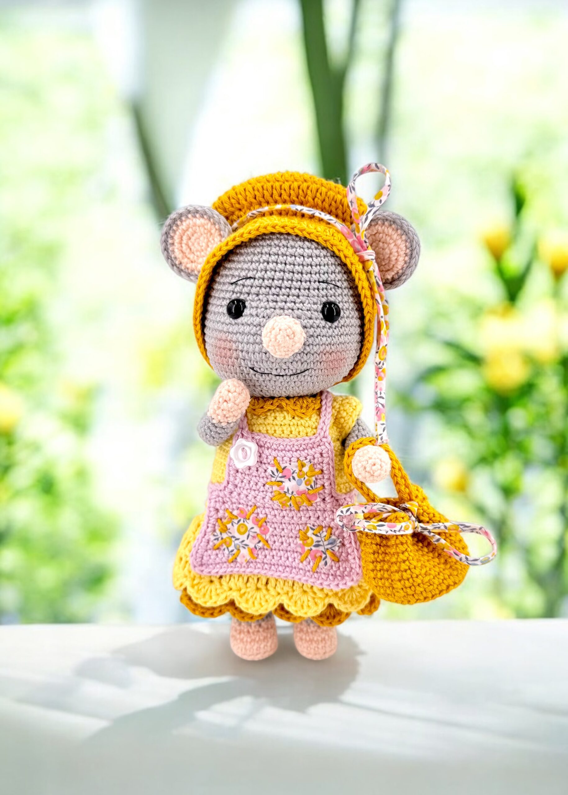 Valerie Fil Un Crochet Kit Marie kit crochet souris amigurumi