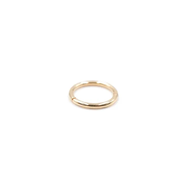 Angèle Brousse Circle n°5 mini créole or jaune 18 carats 5 mm