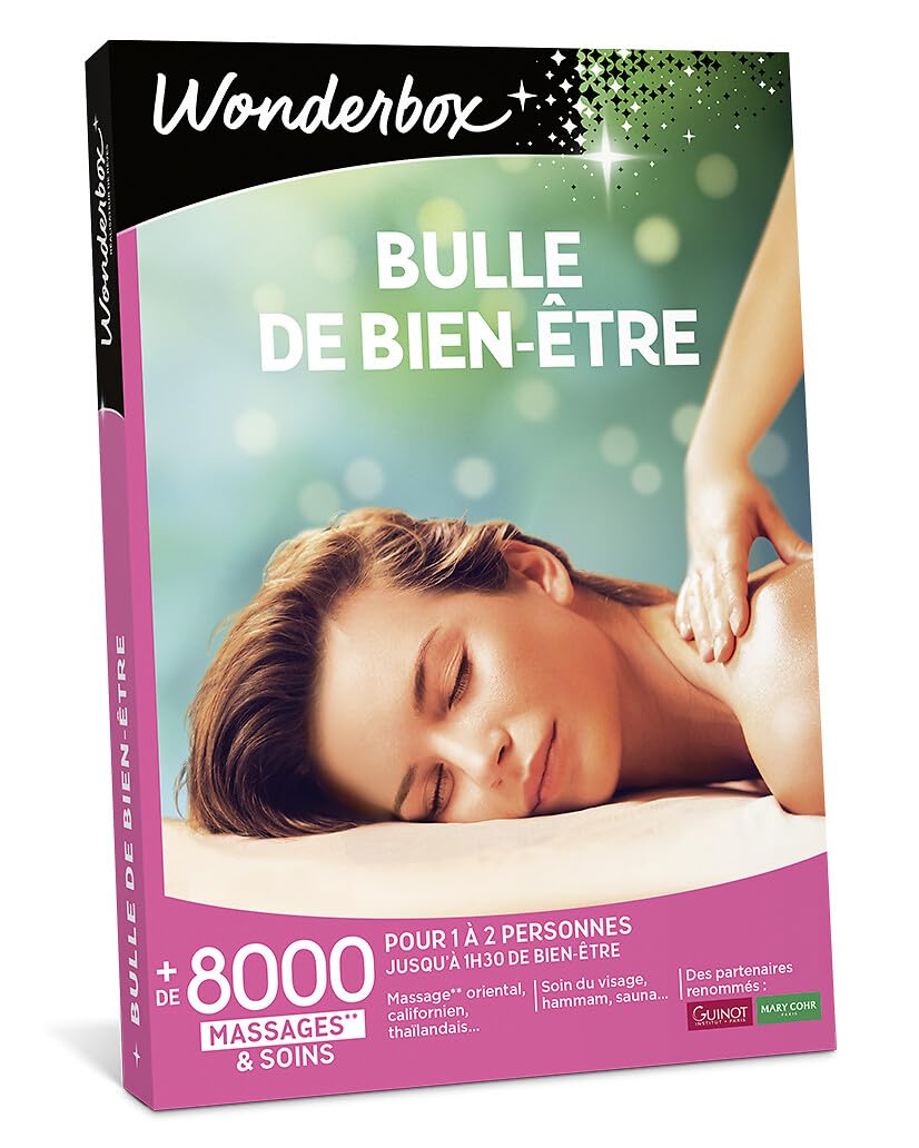 Wonderbox Beauté & bien-être Bulle de Bien-Être coffret 1-2 pers