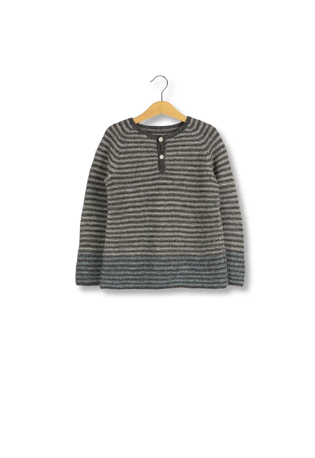 Isager Morgendug kit tricot châle laine