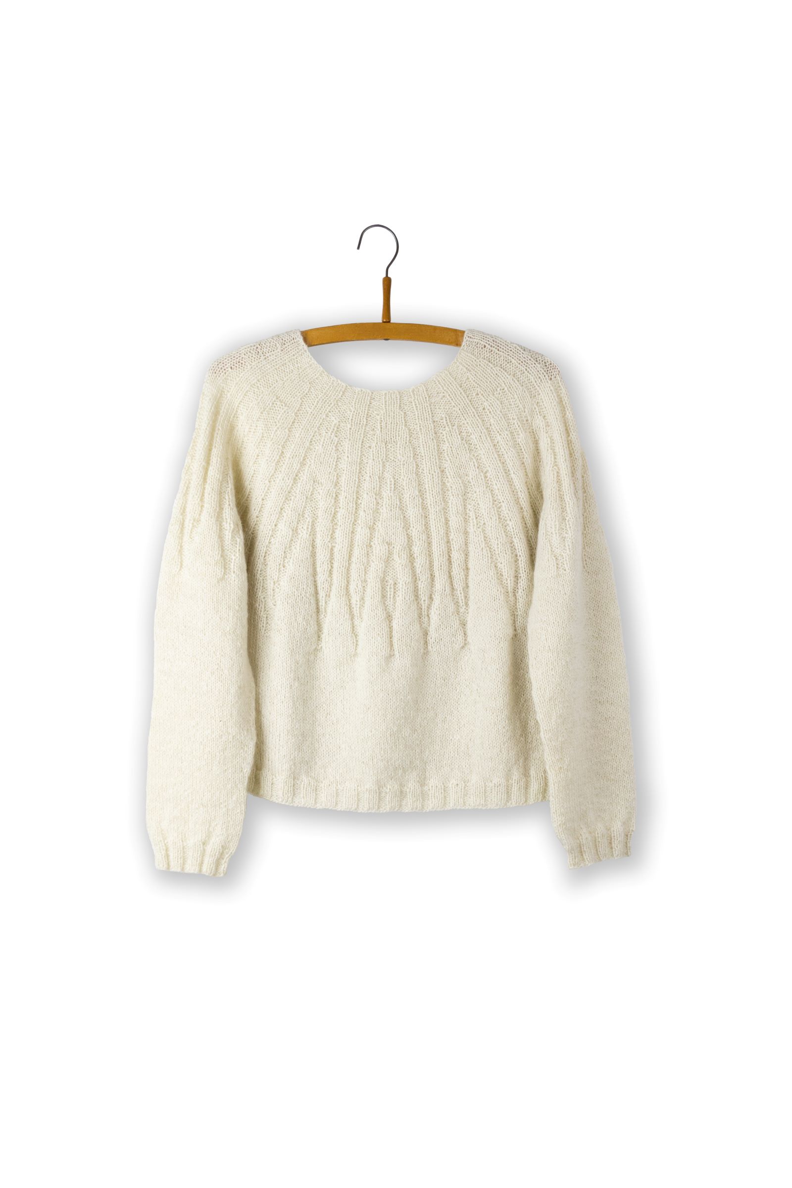 Isager Yarn Kits Gaudi kit tricot pull laine Uld 1 + Uld 2