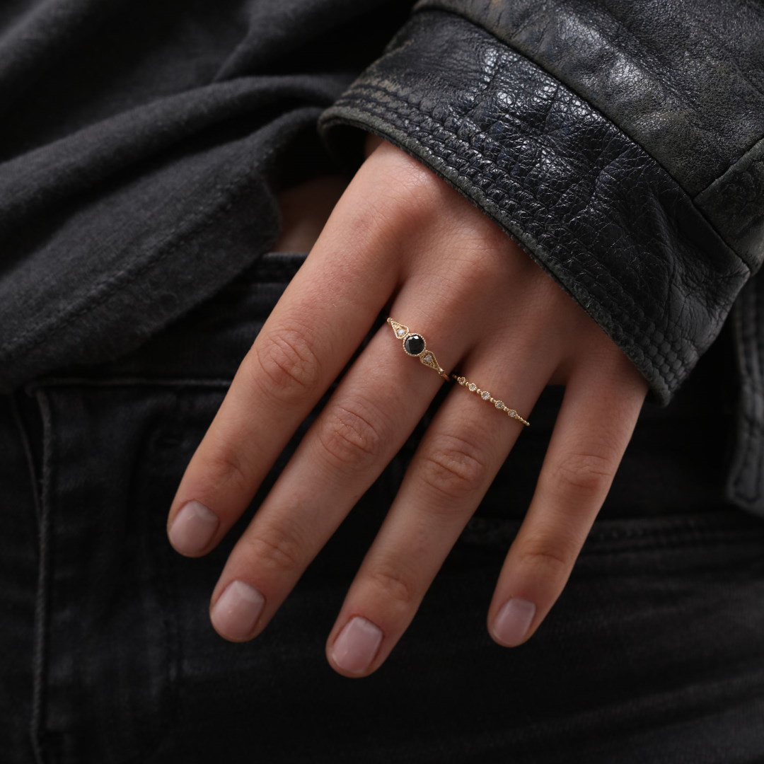 Angèle Brousse Nina Small bague or 18 carats diamant