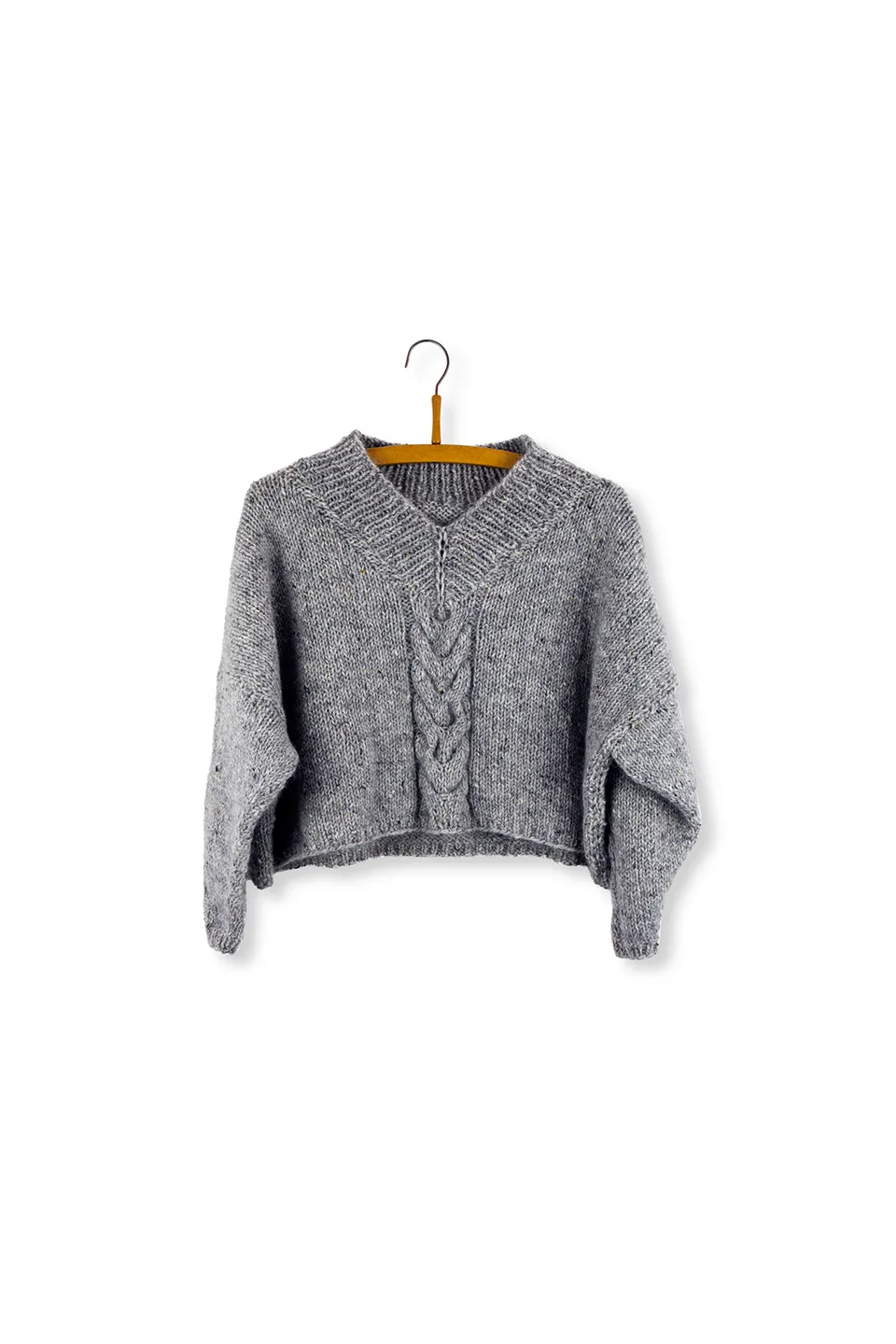 Isager Torhilds Snoning patron tricot snood col laine