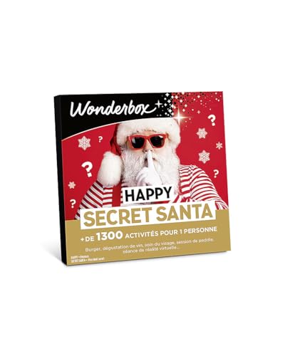 Wonderbox Happy Secret Santa coffret cadeau multi activités solo