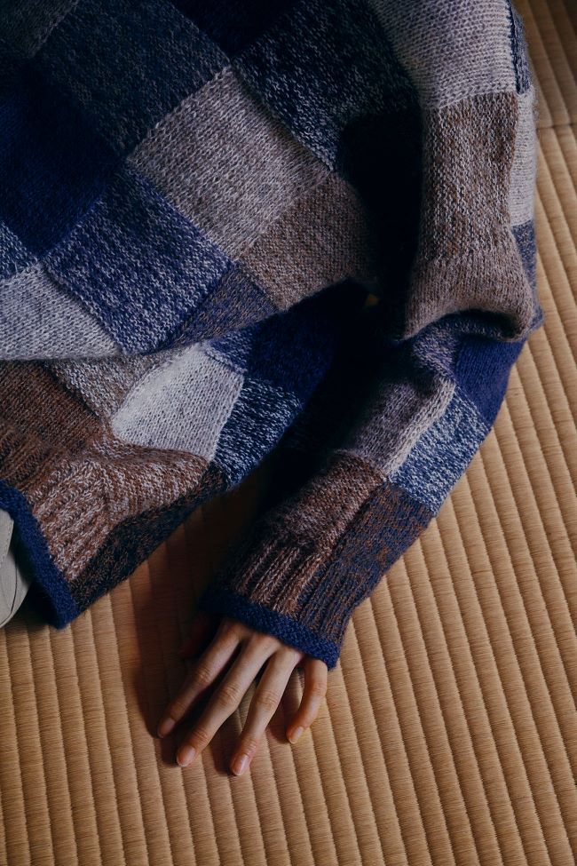 Isager Yarn Kits Bring on the night kit tricot pull homme