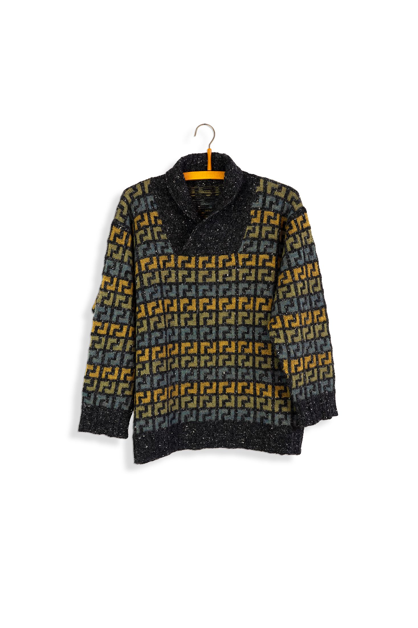 Isager Dæxel No 3 kit tricot pull col femme