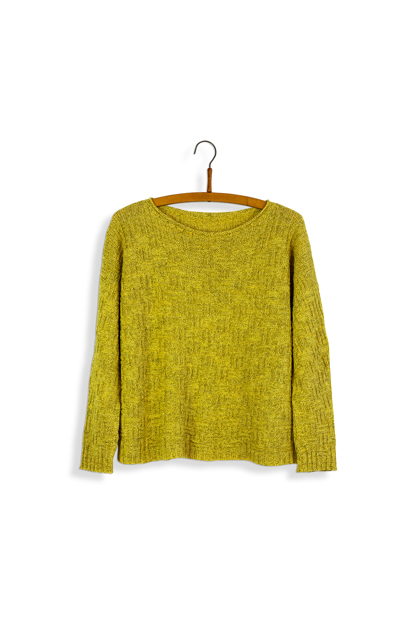 Isager Trøje Citron kit tricot pull laine
