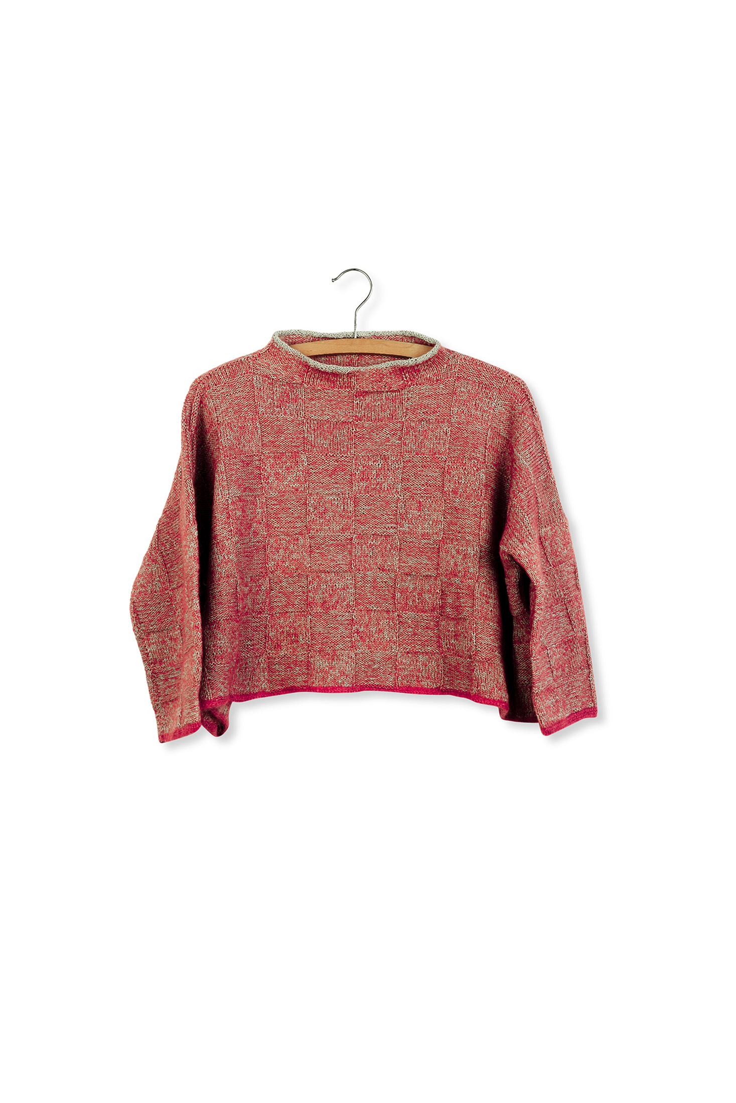 Isager Torhild’s Sweater kit tricot pull laine