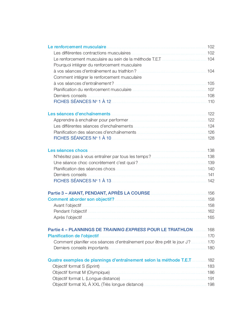 Souccar Training express pour le triathlon livre broché endurance