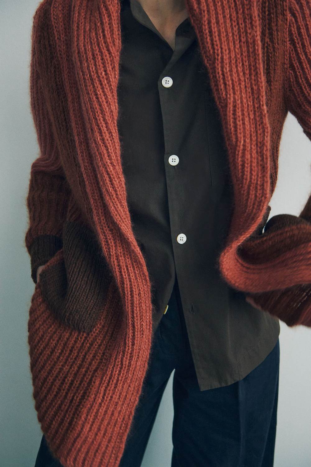 Isager Yarn Kits Lone Cardigan kit gilet laine