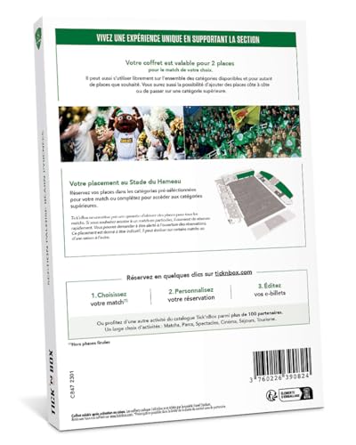 Wonderbox Section Paloise coffret cadeau rugby 2 pers
