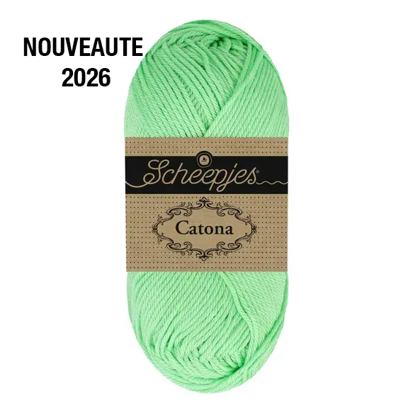 Scheepjes Catona 0104 fil coton mercerisé 50 g