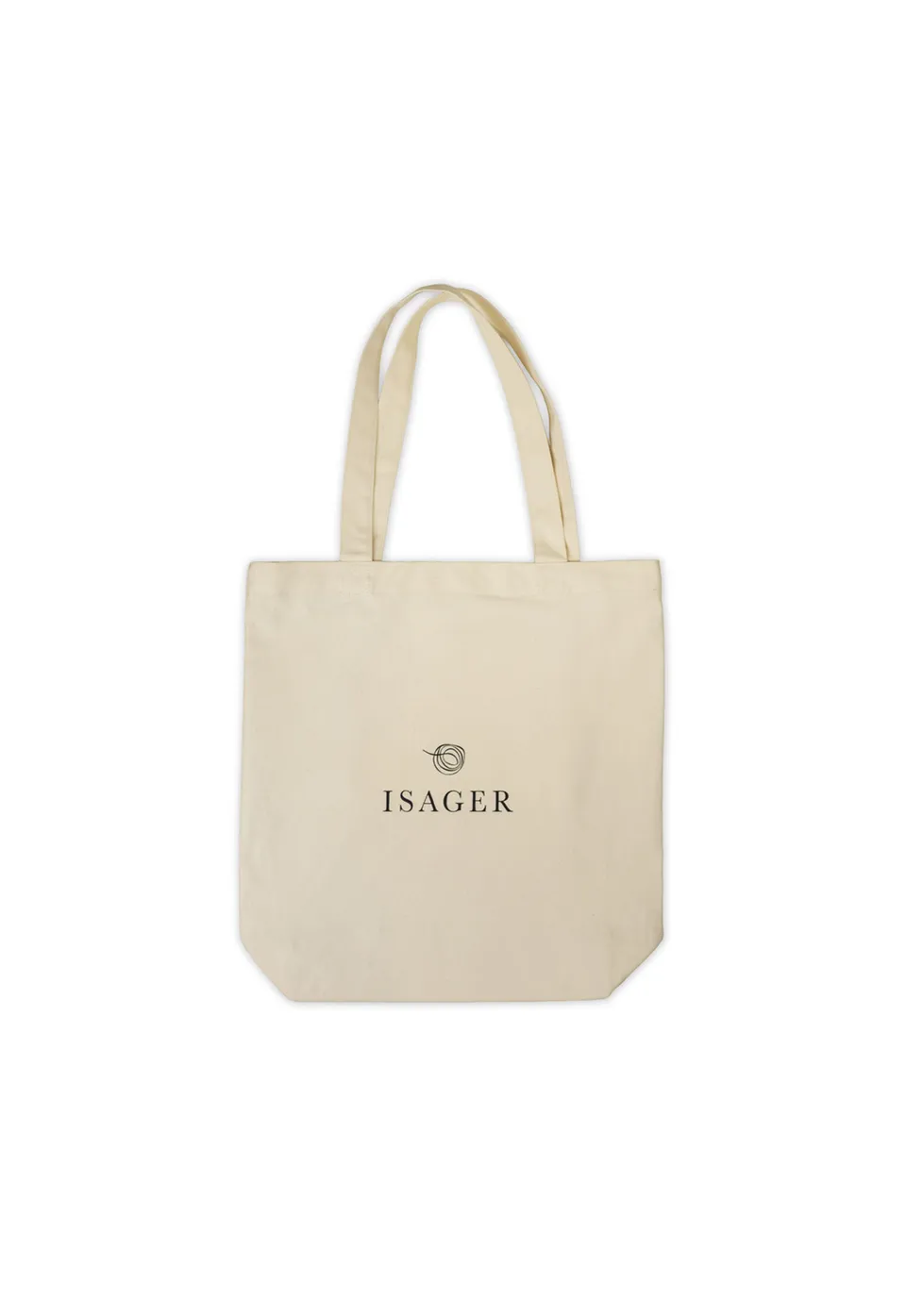 Isager Tote Bag sac coton bio 40x40 cm
