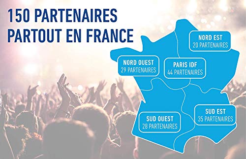 Cultur'In The City Concerts Découverte coffret cadeau 10 places concert