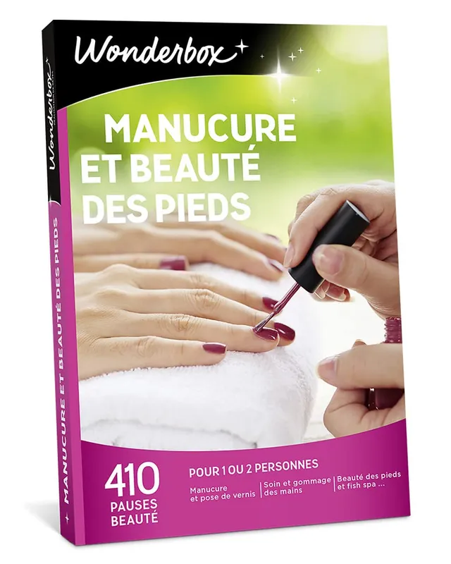 Wonderbox Manucure et beauté des Pieds coffret cadeau 410 soins