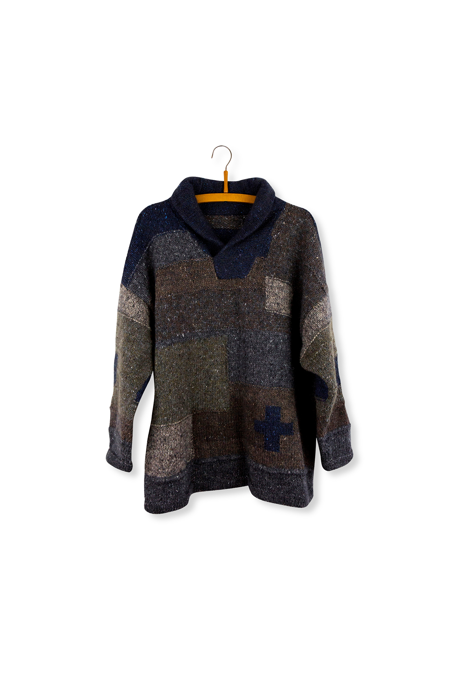 Isager Patterns Torhild Boro patron pull homme