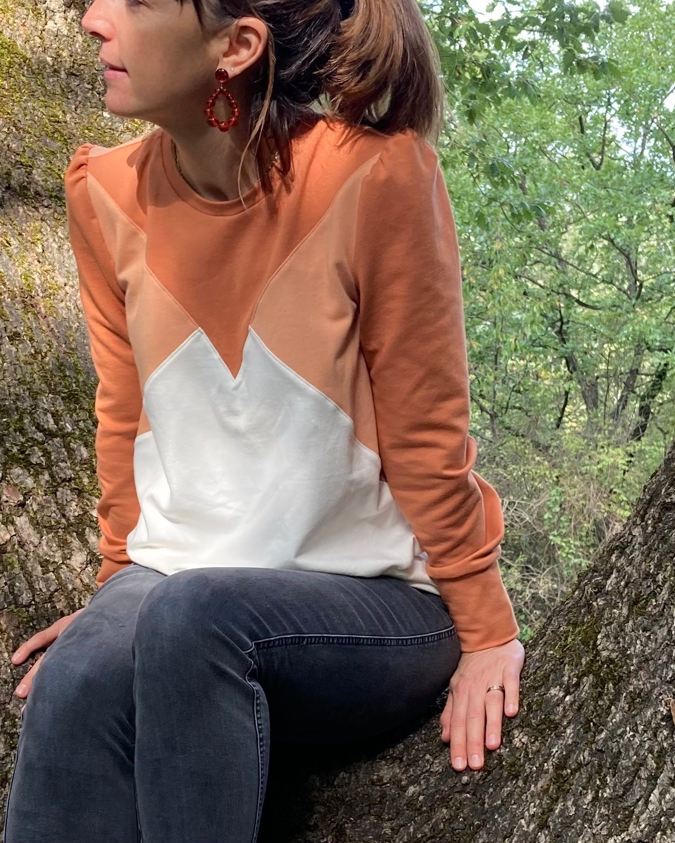 Laeti & Léa Maria Sweat Femme 32-52 patron couture PDF