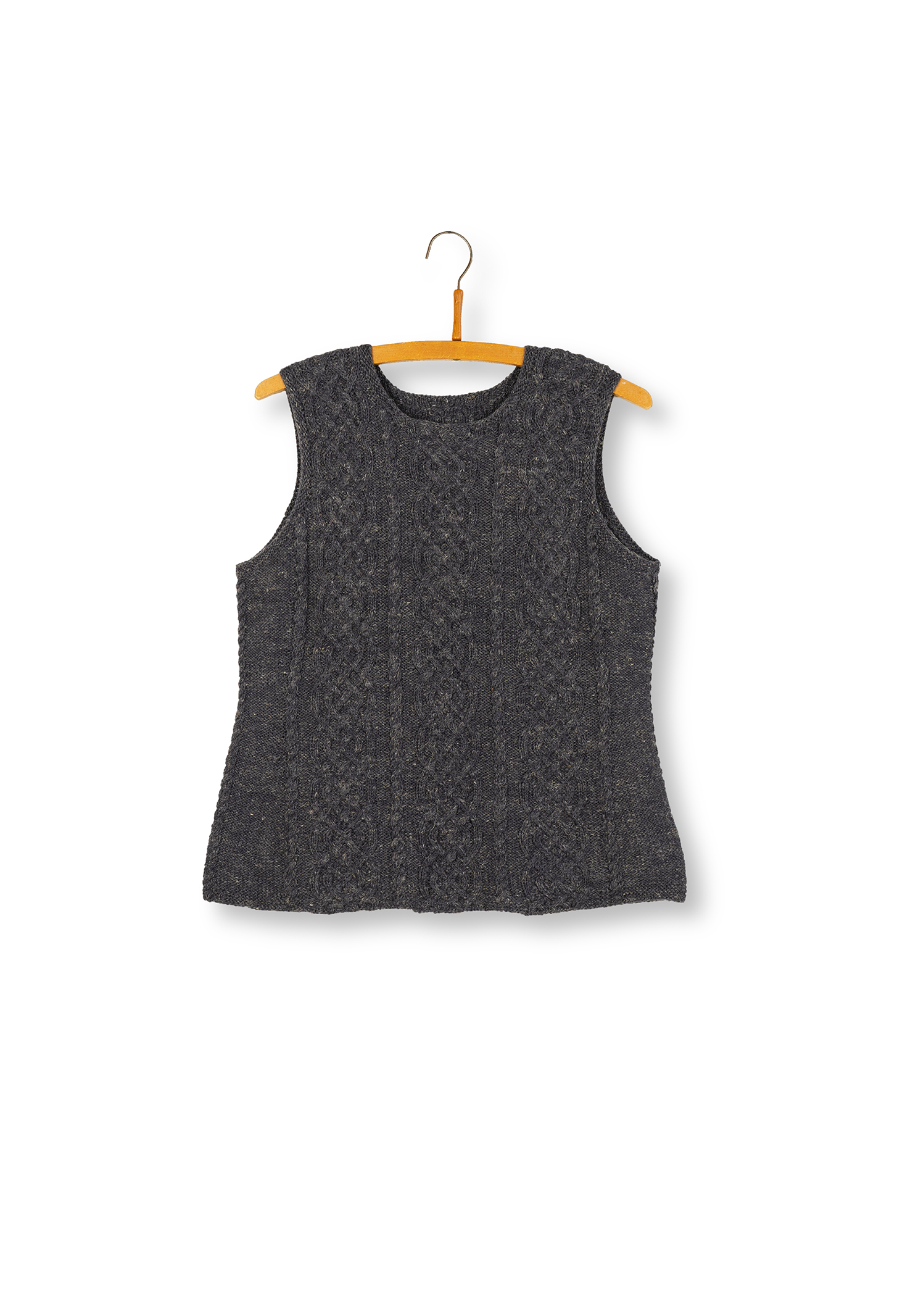 Isager Vindblæst Vest kit tricot gilet femme
