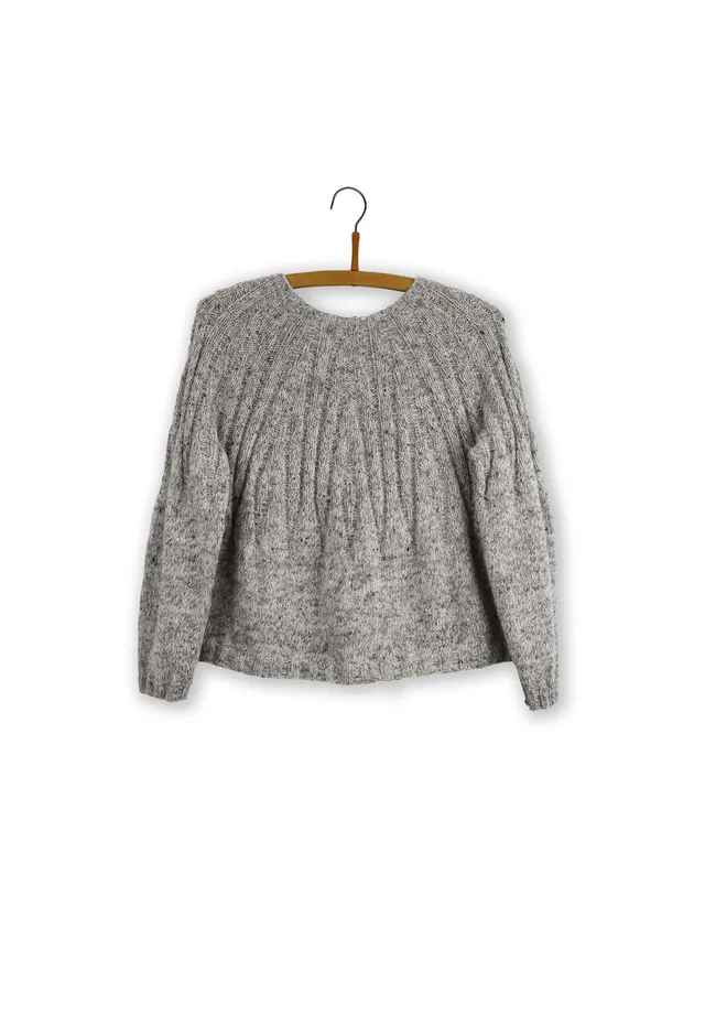 Isager Gaudi patron tricot pull laine