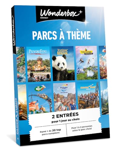 Wonderbox Connect Multi Parcs coffret cadeau 2 personnes parc