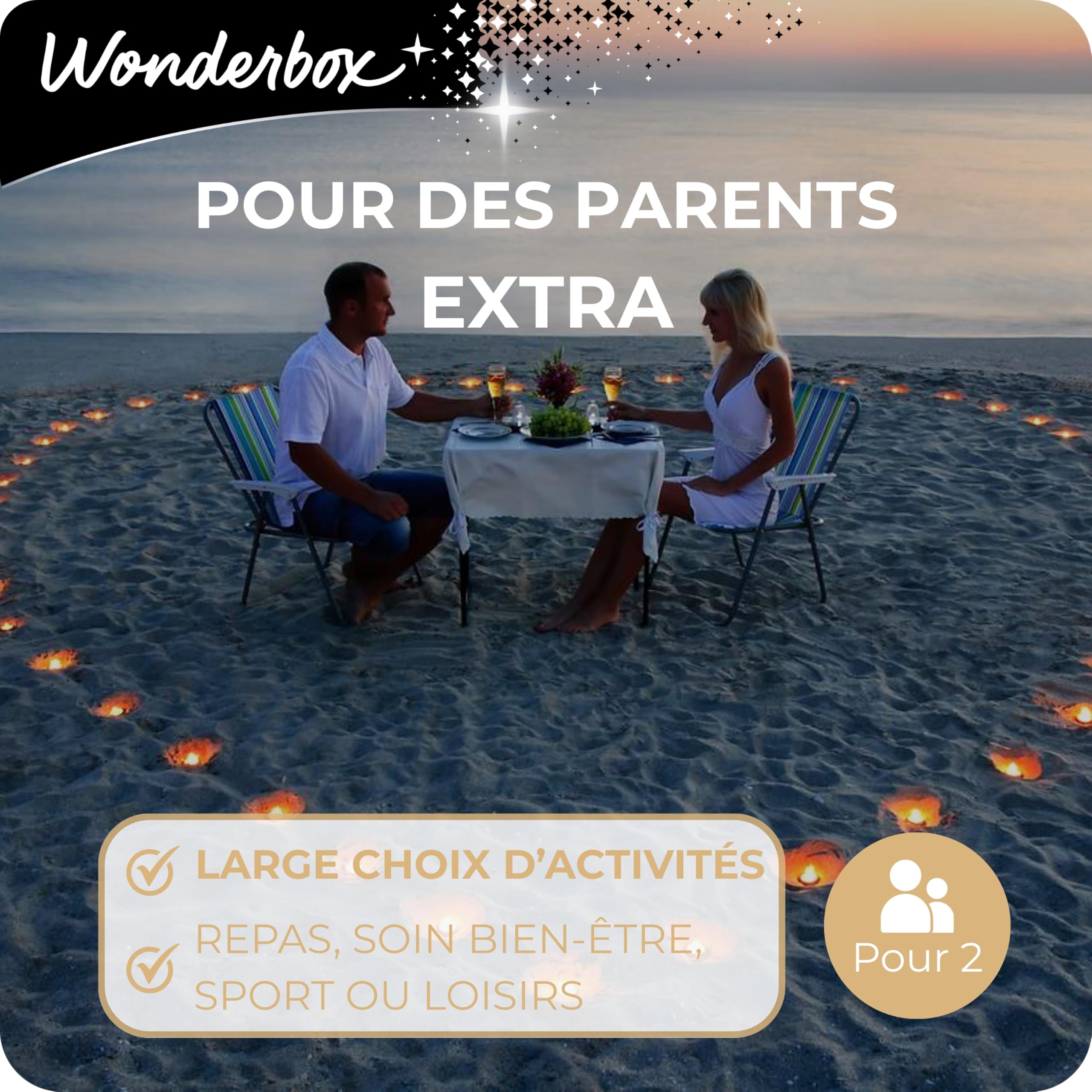 Wonderbox Pour des Parents Extra coffret multi-activités 2 pers