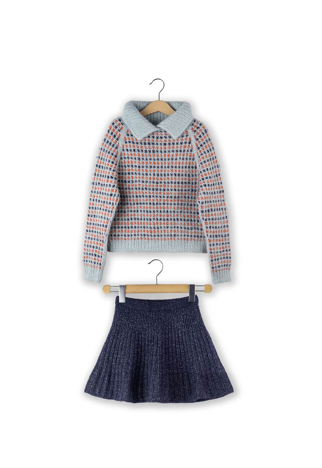 Isager Little Tove Sweater kit tricot pull laine