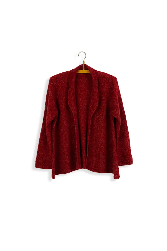 Isager Patterns Jacket Tomato patron tricot veste