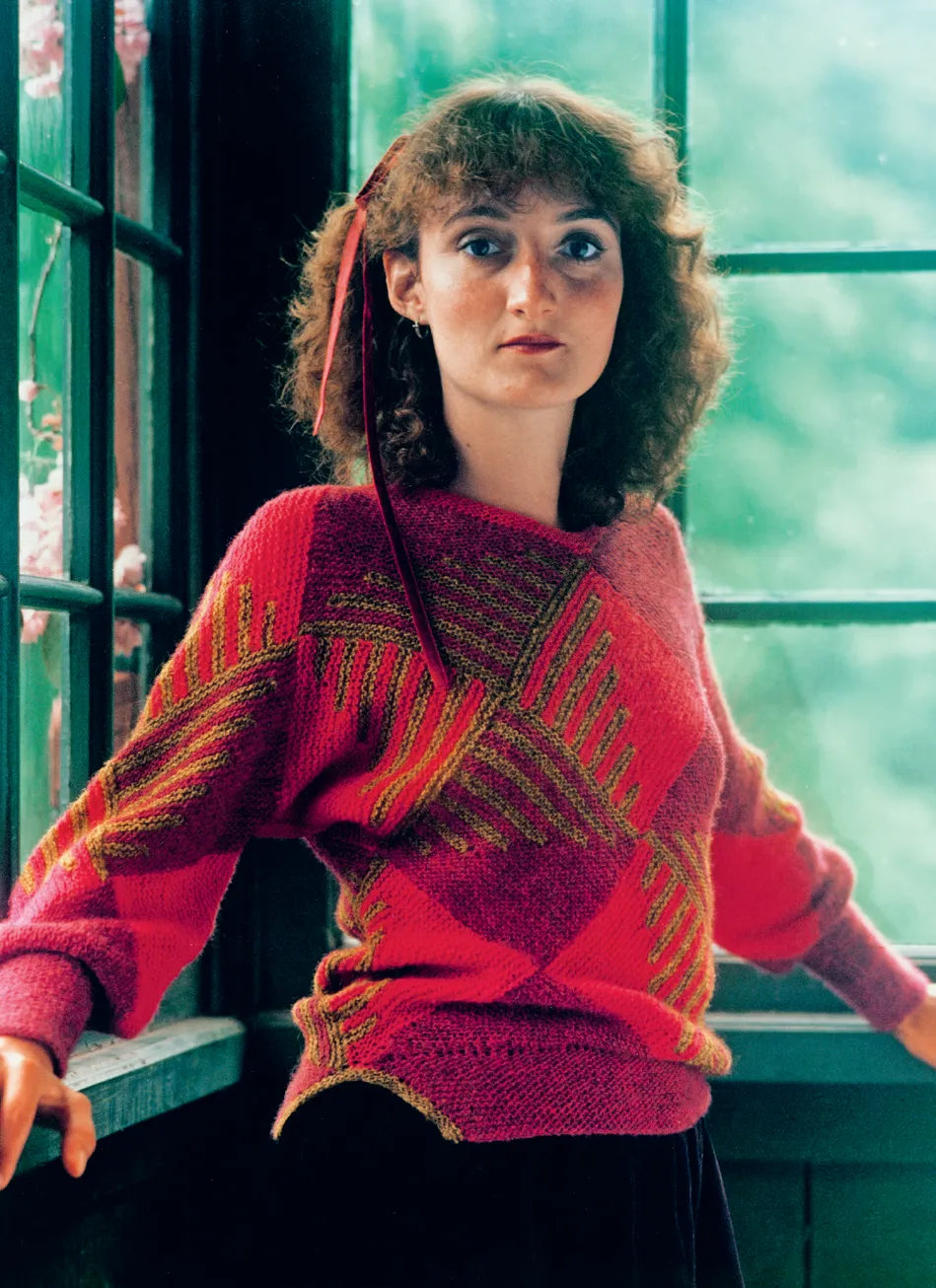 Isager Yarn Kits KVADRAT kit tricot pull graphique