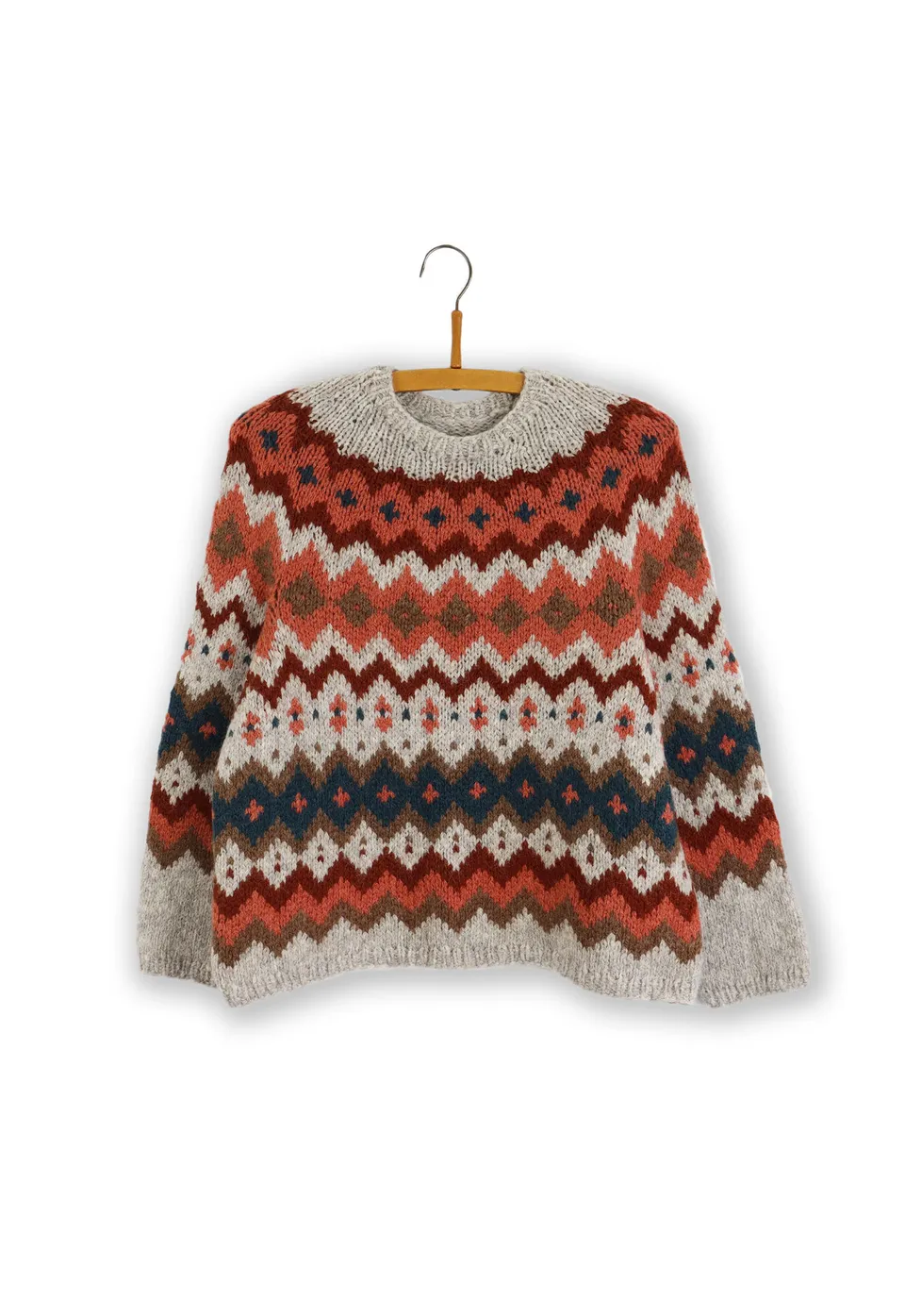 Isager Fiskerhuse kit tricot avec fils et patron