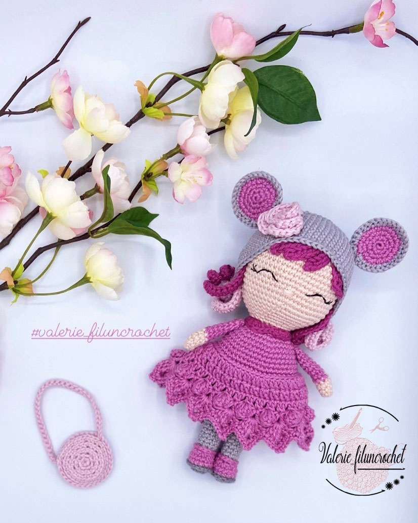 Valerie Fil Un Crochet Charlotte patron souris des dents