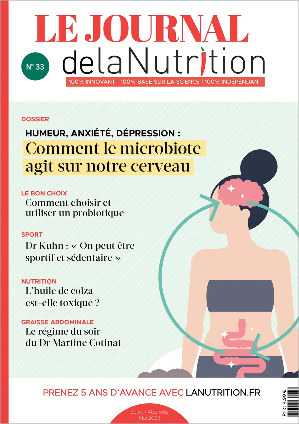Souccar Le Journal de LaNutrition N°33 magazine nutrition PDF mai