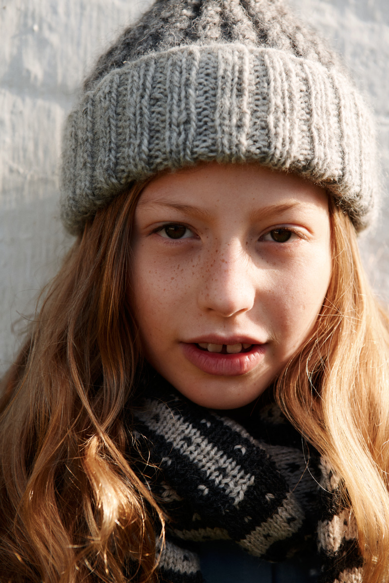 Isager Yarn Kits Cable Beanie kit tricot bonnet laine