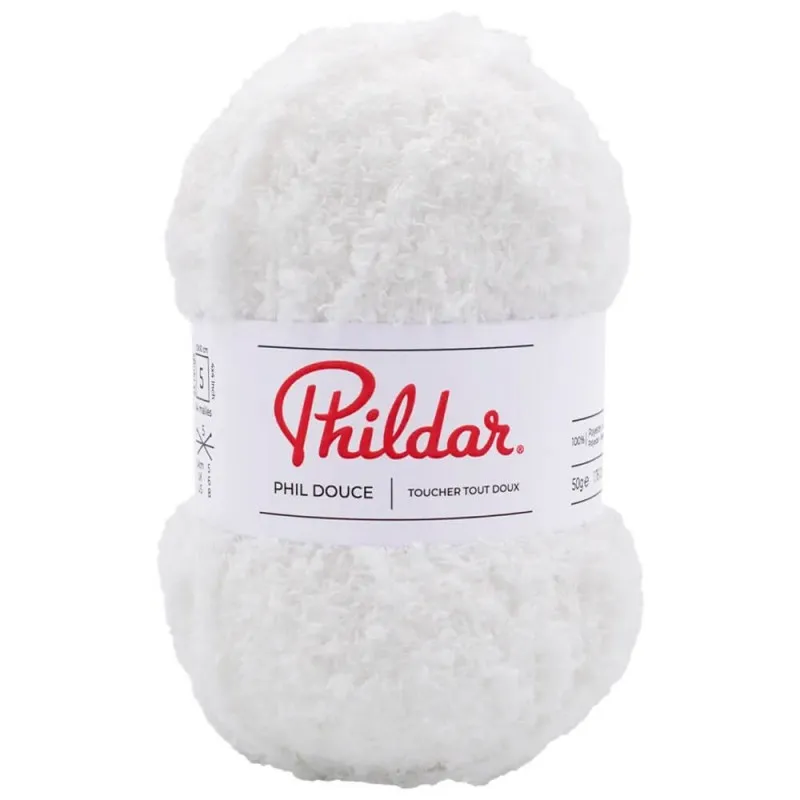 Phildar Phil Doux fil layette blanc 50 g