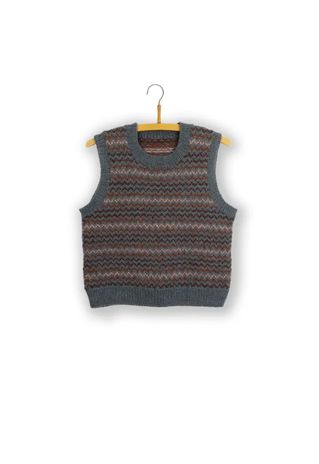 Isager Emilie kit tricot pull en laine à tricoter