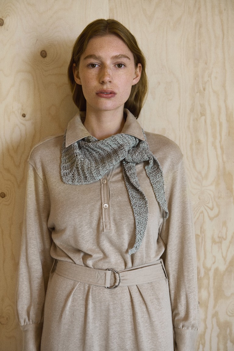 Isager Yarn Kits Willow Scarf kit tricot écharpe