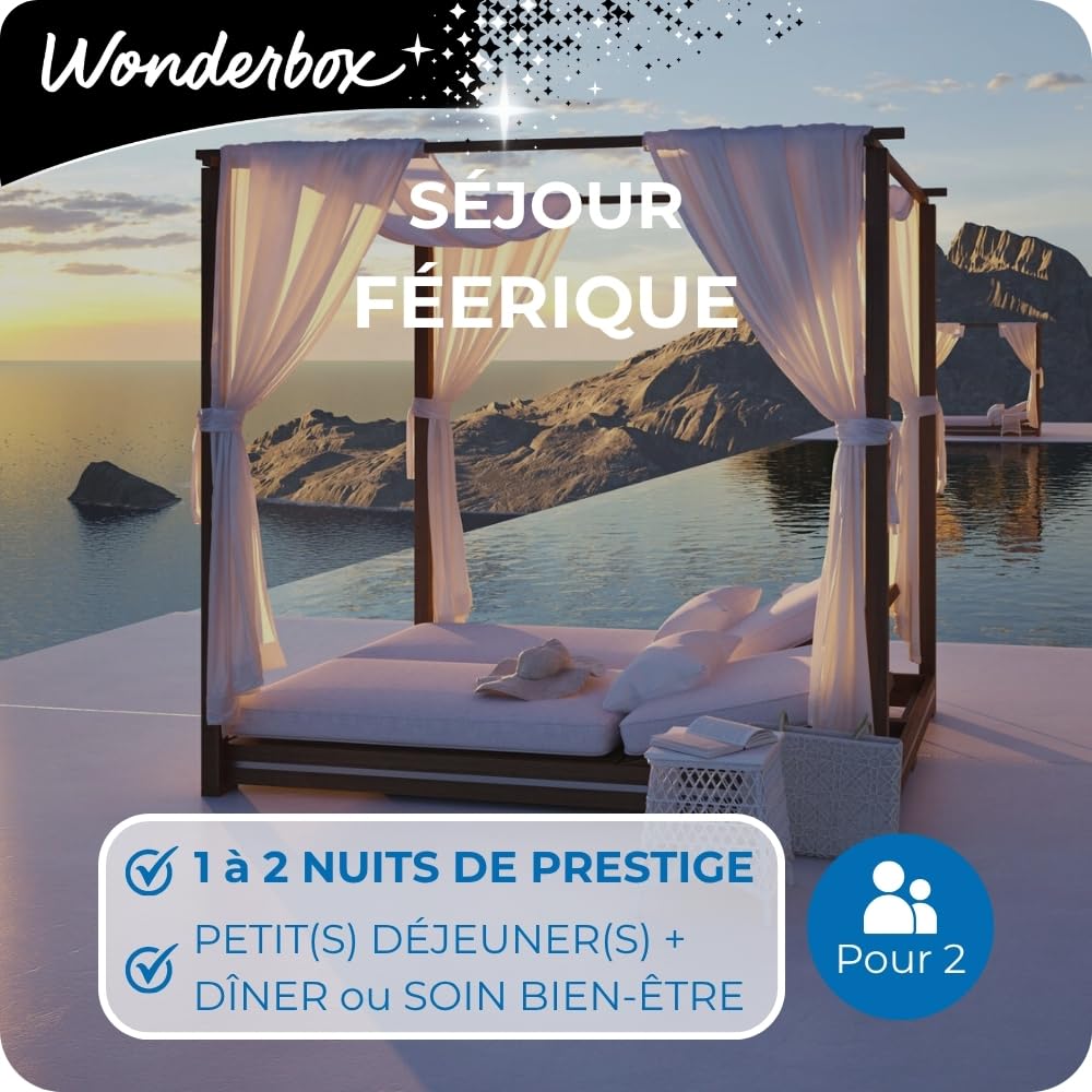 Wonderbox Séjour & week-end coffret Séjour Féerique 2 pers nuit