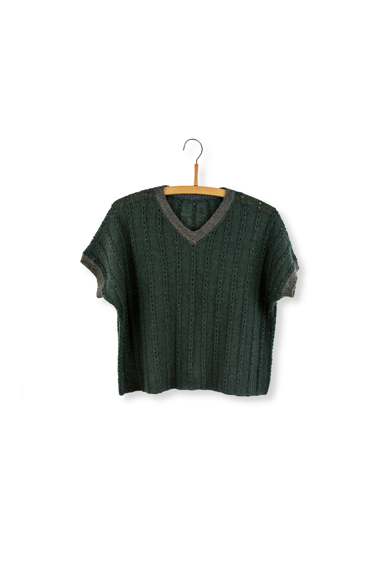 Isager PSSO kit tricot pull mailles glissées