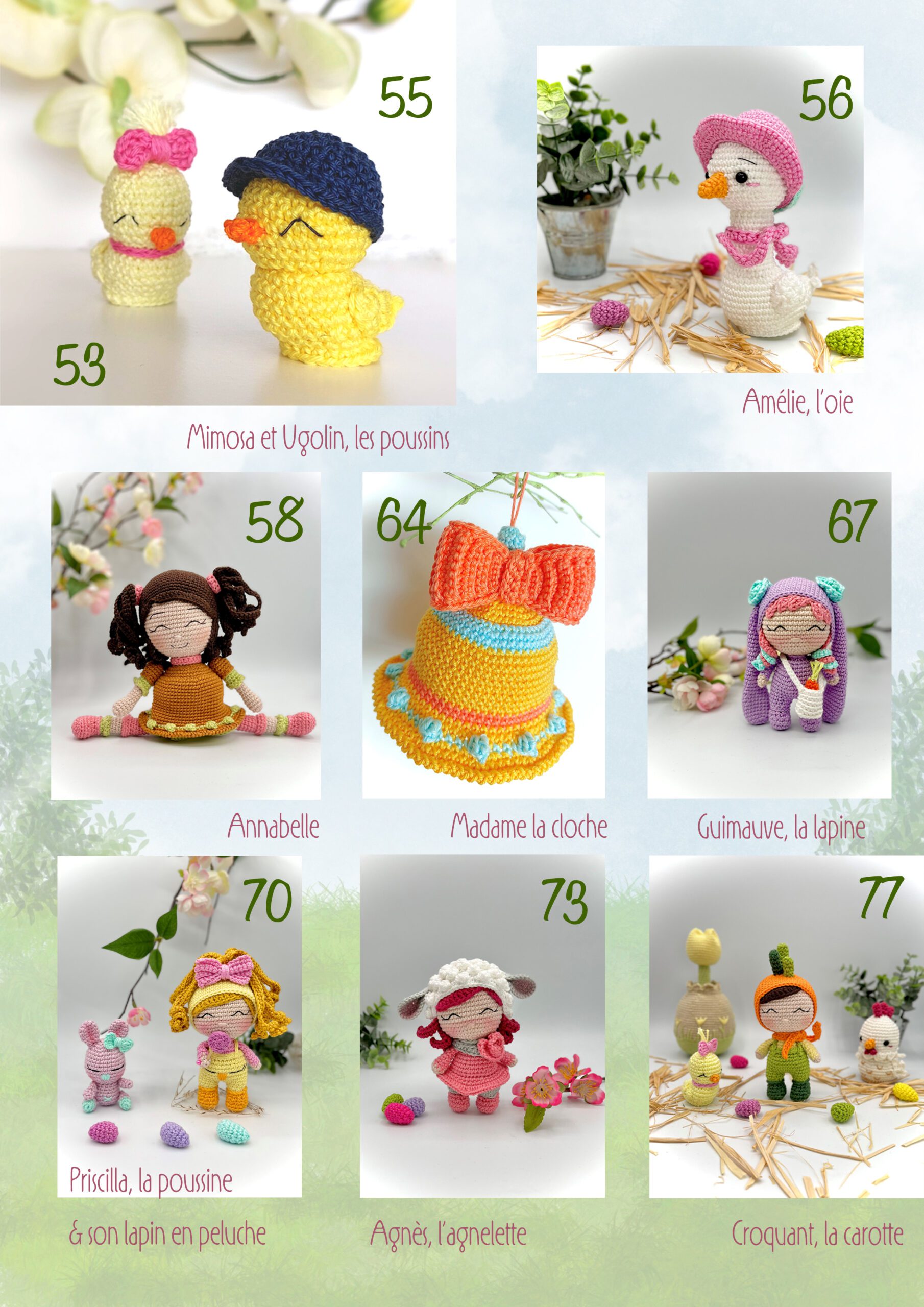 Valerie Fil un Crochet Combo livre fête foraine chasse œufs