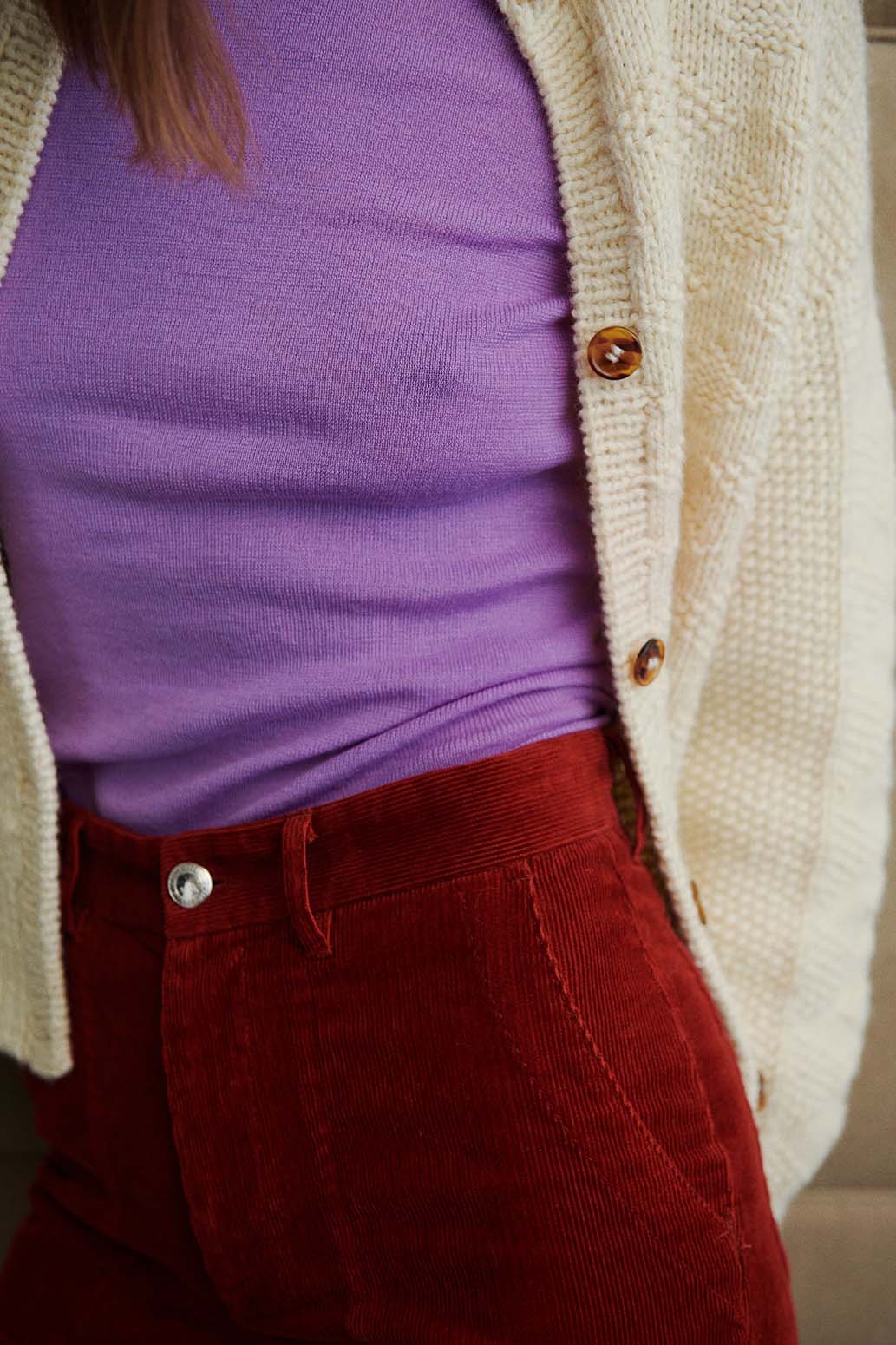 Isager Esther Jacket kit tricot veste laine kit complet