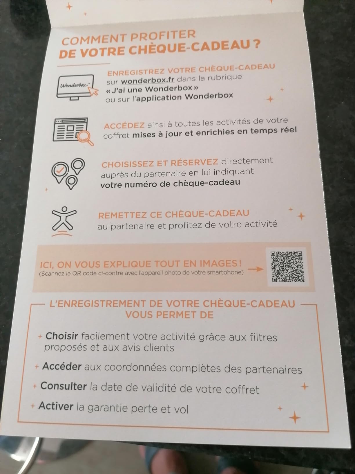Wonderbox Pour Toi Et Moi Emotion coffret cadeau 2 pers