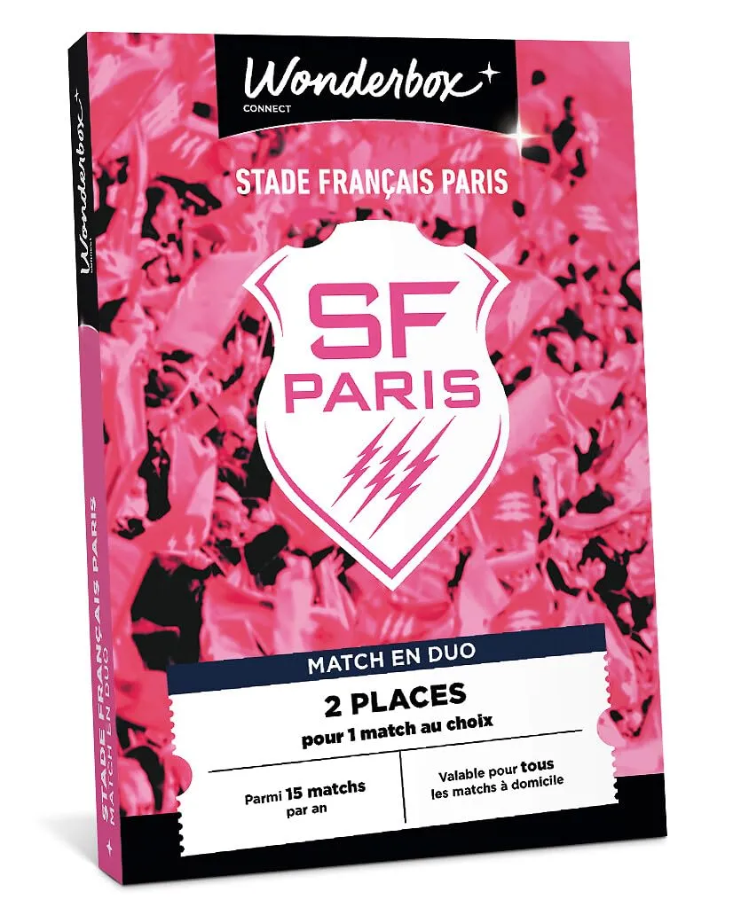 Wonderbox Évènements Sportifs Stade Français Paris coffret 2 pers.