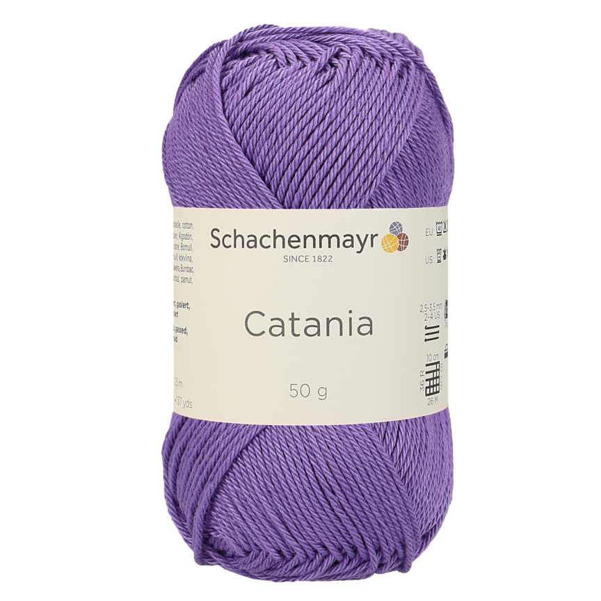 Schachenmayr Catania 0113 fil coton violet 50 g