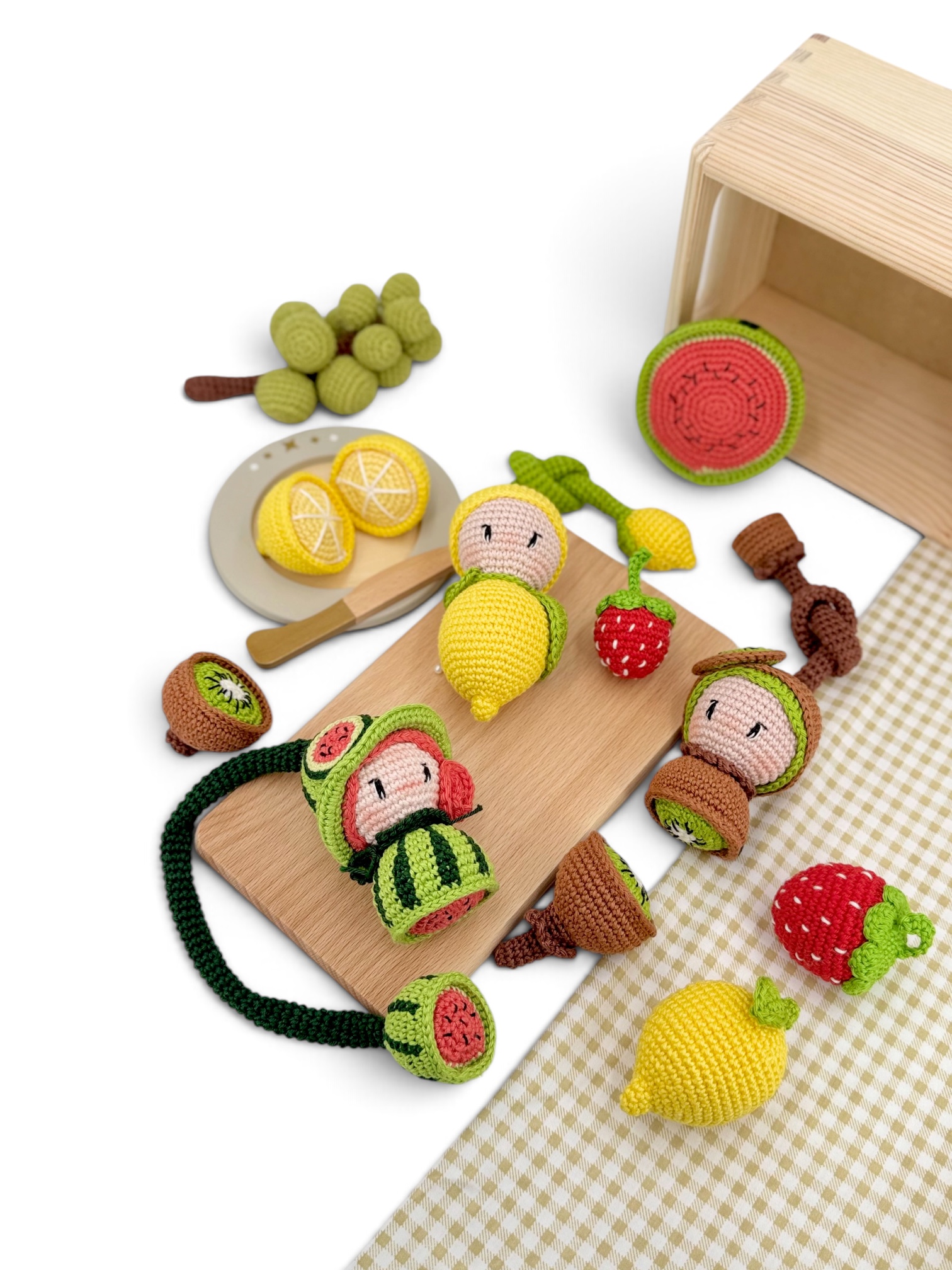 Les Croch’Fruits Tome 1 livre crochet amigurumi fruits