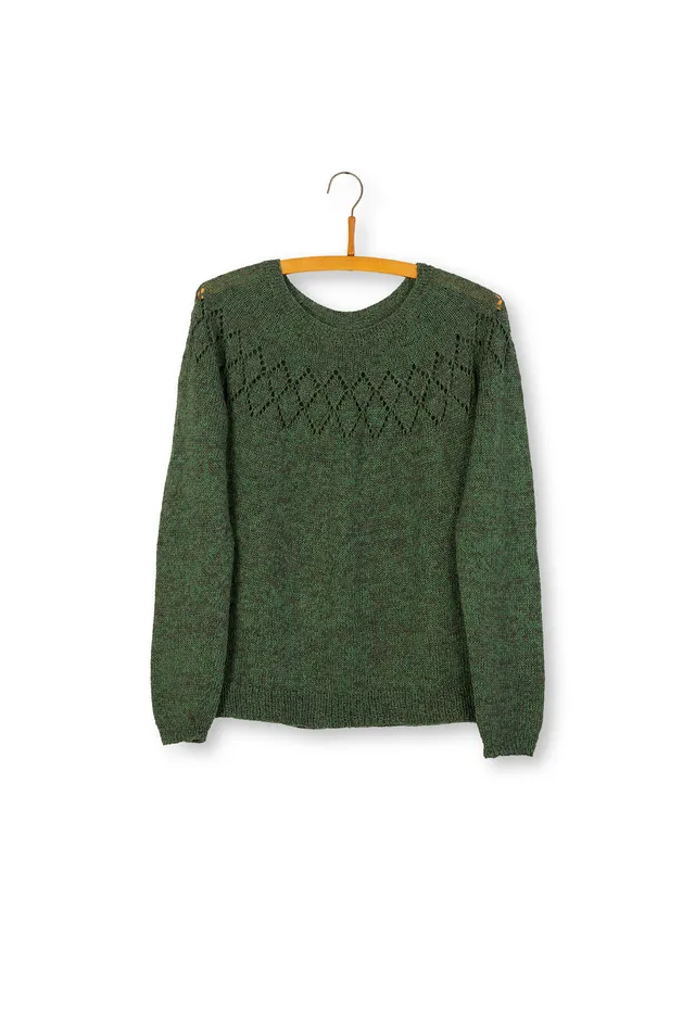 Isager Frøstand Trøje kit tricot pull hiver