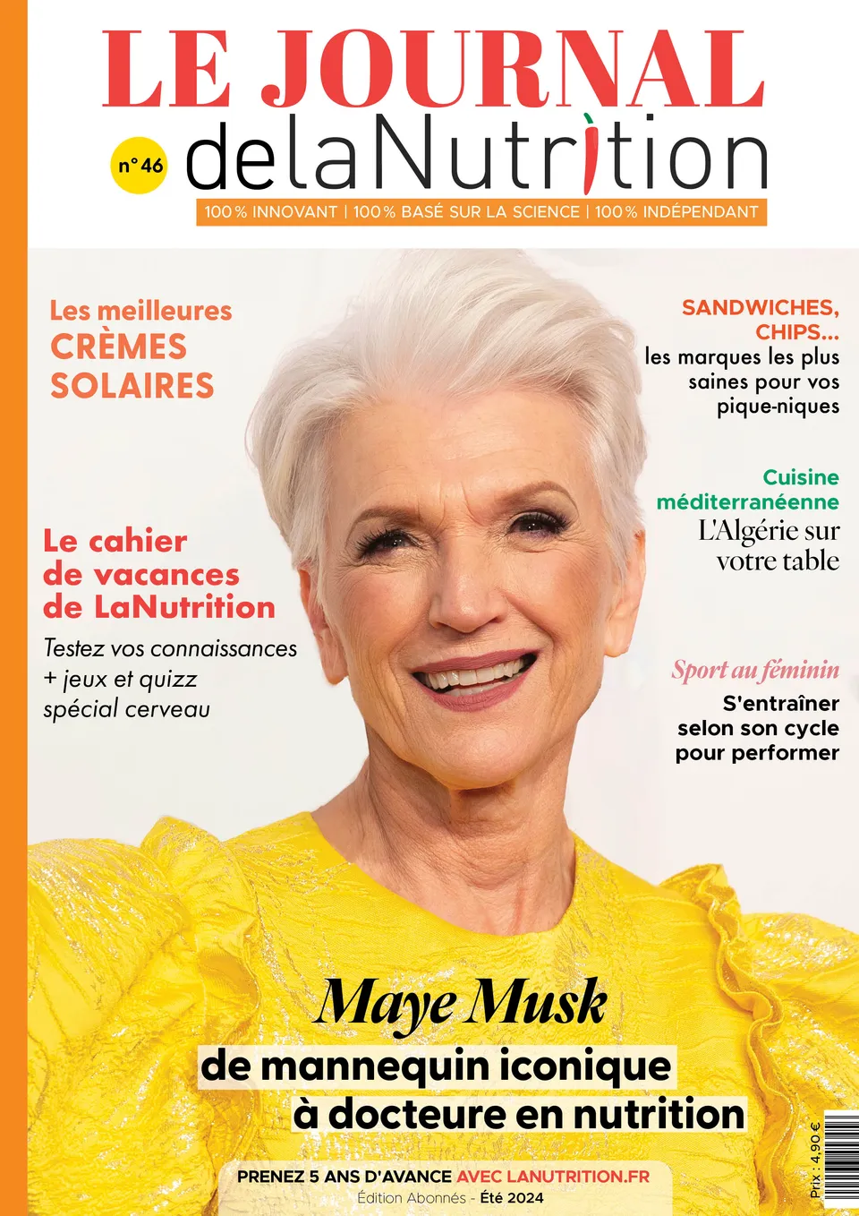 Souccar Le Journal de LaNutrition N°46 magazine nutrition été 2024 PDF